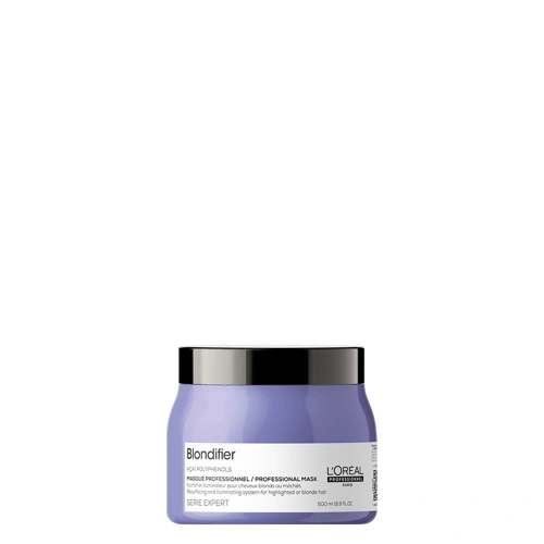 L'oreal Serie Expert Blondifier Ragyogást adó regeneráló pakolás minden szőke hajra 500ml főképe